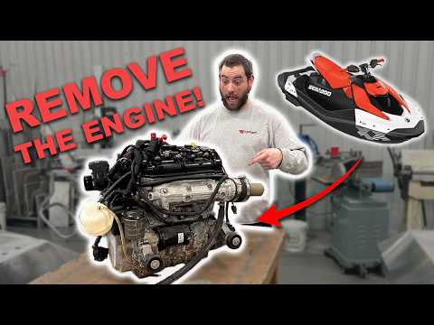 Sea-Doo SPARK Teardown for our Mini Jet Boat Build! | Minijet CUB Build Vlog - Donor Part-Out