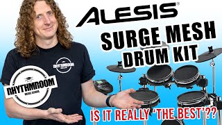 Video thumbnail for Alesis Surge Mesh Kit review - The best intermediate kit? Double bass pedals? by Rhythm Room Music School