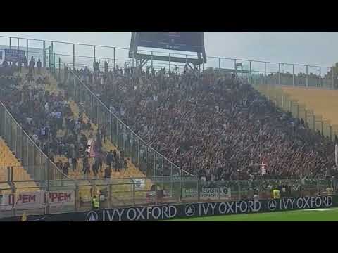 Parma - Reggina: il coro assordante dei 2000 tifosi ospiti al Tardini