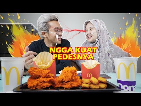 ASMR MUKBANG MCD SPICY CHICKEN | PEDES BANGEET !!