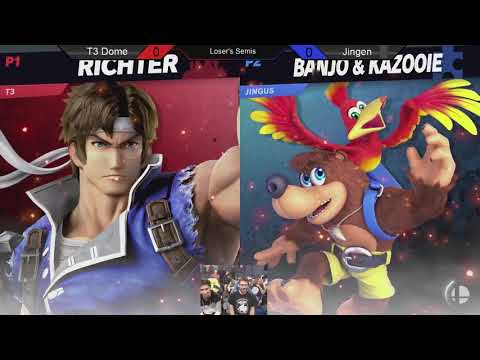 Smash Ultimate @ UCI #25 - CG | T3DOME (Richter) vs Jingen (Banjo) [L. Finals]