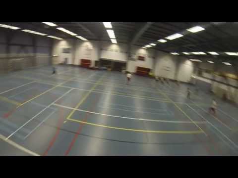 Neptunus Schiebroek - Maense  zaalwedstrijd