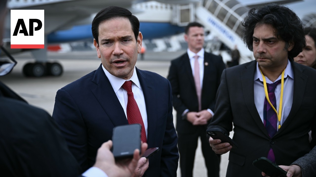 Video | Rubio says there should be a plan to keep Strait of Hormuz open after Iran war