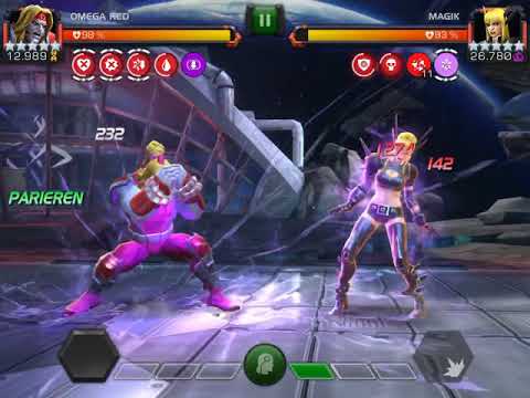 Mcoc | Variant: Ultron’s Assault 1.1 | 5* r4 Omega Red vs. Magik