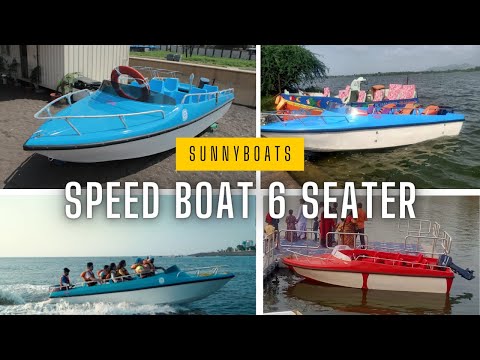 FRP Speed Boat 6 Seater