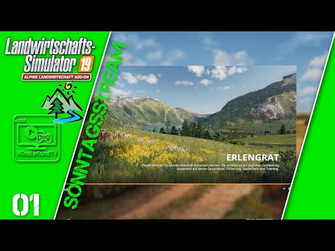 🚜 LS 19 ▶01 🚜 Alpine Landwirtschaft-Add-On 🏔️ Landwirtschafts Simulator 19 Platinum | deutsch