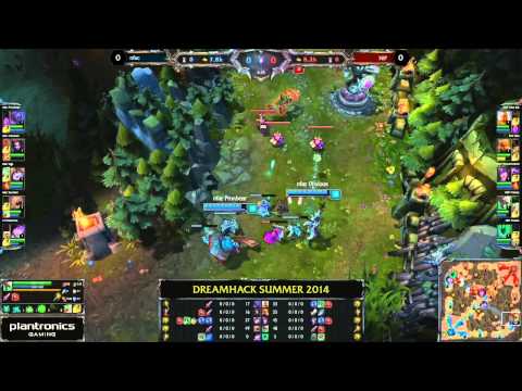 DreamHack Summer 2014 SF #2: Ninjas in Pyjamas vs n!faculty G1 (16.06.2014)
