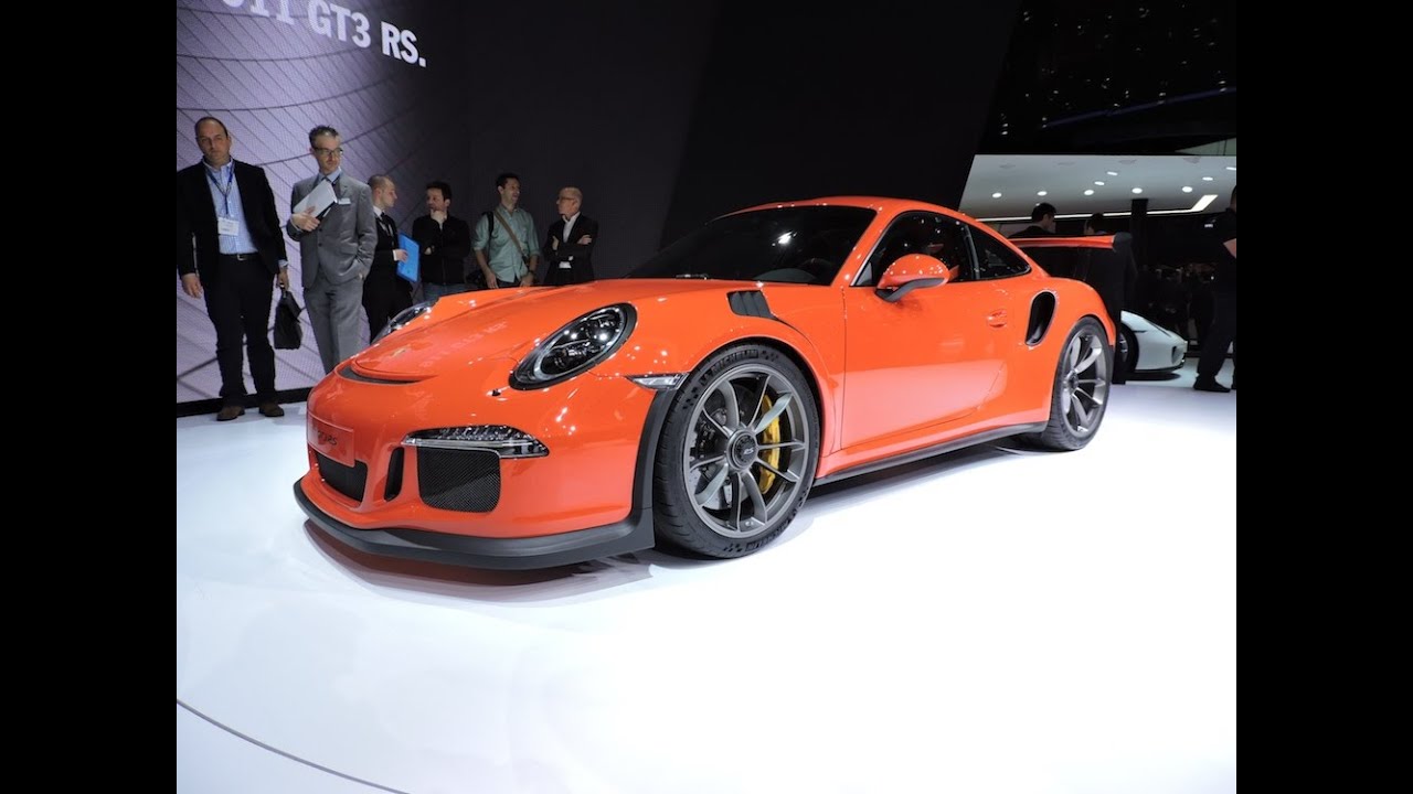 2016 Porsche 911 GT3 RS - 2015 Geneva Motor Show
