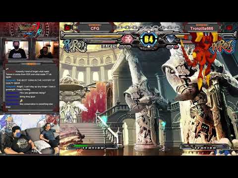 Guilty Gear XX ACPR Exhibition Match - FT10 CFG (Baiken) vs Tronzilla (Justice)