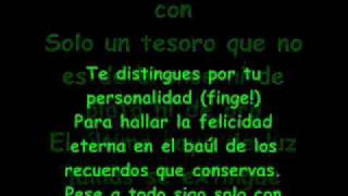 un sincorazon en el reino de los corazones porta con letra