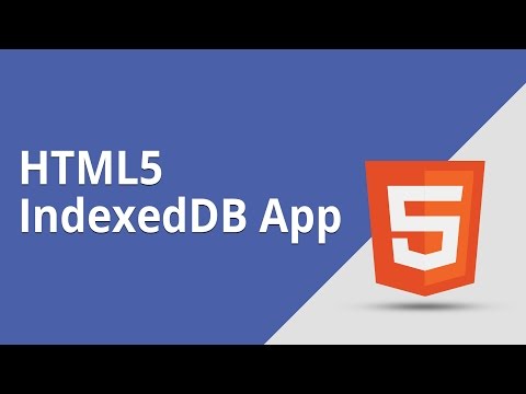 HTML5 Programming Tutorial | Learn HTML5 IndexedDB App - Introduction