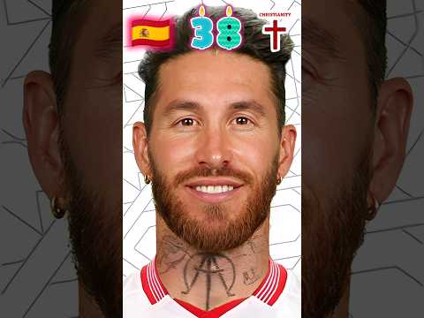 Sergio Ramos Before and Now 2025 #sergioramos #player #football #spain #stiifgm