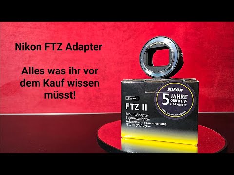 Nikon FTZ Bajonettadapter