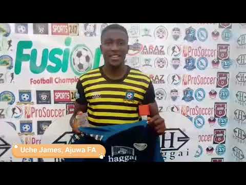 Haggai Man of the Match: Uche James of Ajuwa FA ...at Full-time Ajwa FA 1 - 0 G12 FC