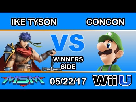 MSM 98 - Ike Tyson (Ike) Vs. SS | Mr. Concon (Luigi) Winners Side - Smash Wii U