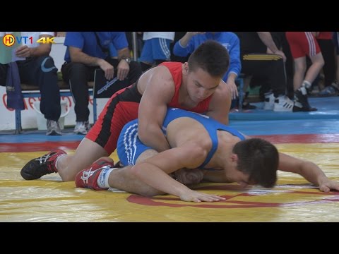 Ringen int. Brandenburg-Cup 2014 Kadetten (Gr./Rö.) - 63kg 1/4 Finale