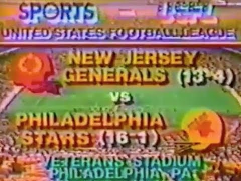 1984 USFL Week 18 - Generals vs. Stars