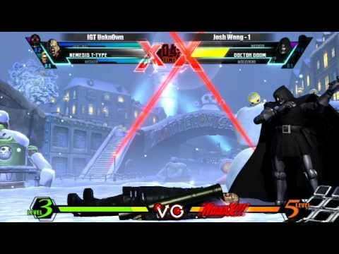 Xanadu Monthly - UMVC3 - WF - IGT Unkn0wn (Nem.Sent.Wesk) Vs. Josh Wong (Wolv.doom.Wesk)