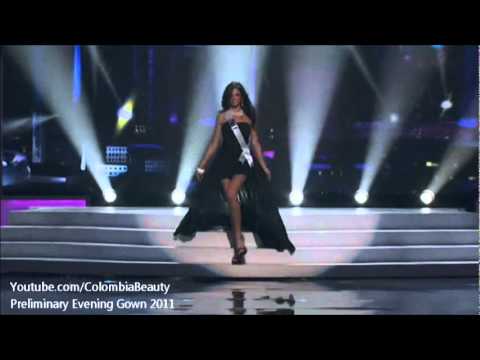 Miss Universe 2011 Preliminary Evening Gown Competition Presentation All