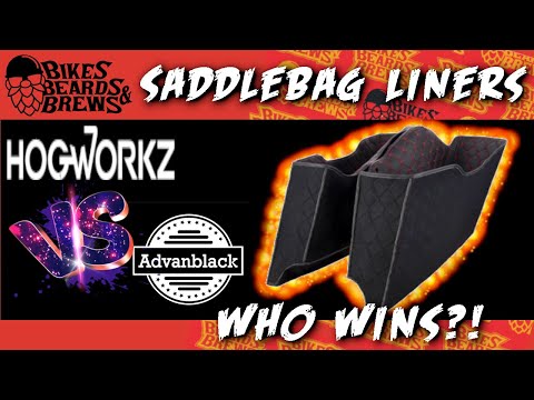 HOGWORKZ vs ADVANBLACK Saddlebag Liners