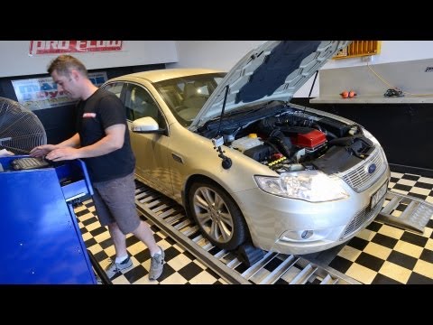Ford G6E turbo dyno & drag