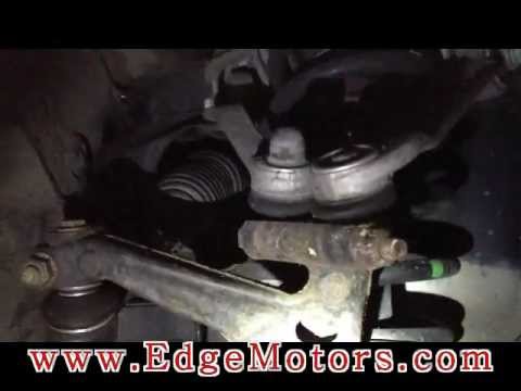 VW/Audi control arm pinch bolt removal with special tool Edge Motors