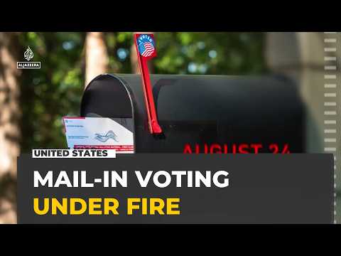 US mail-in voting rules face legal battle ahead of midterm elections