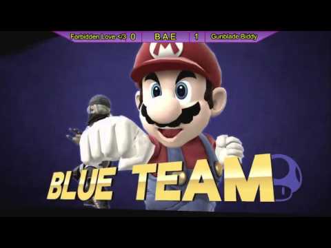 Smash w/ BAE 3 - (Gunblade + Biddy) Vs. (OW | C3PO + Ninja)