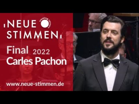 NEUE STIMMEN 2022 – Final: Carles Pachon sings "Largo al factotum", Il Barbiere di Siviglia, Rossini