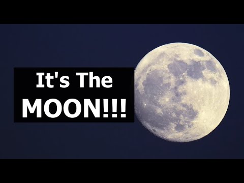 It's The MOON!!!