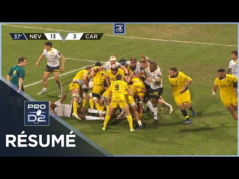 PRO D2 - Résumé USON Nevers-US Carcassonne: 49-6 - J23 - 2022-2023