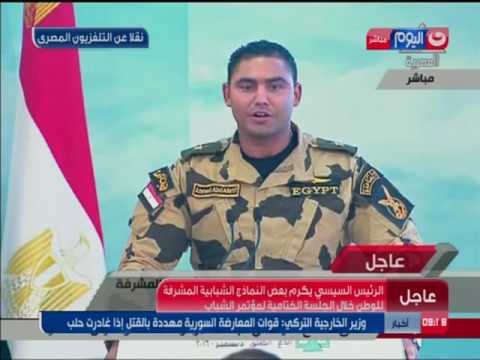 كلمة مؤثرة من ضابط بقوات الصاعقة المصرية فقد قدمة خلال مواجهات أمنية بسيناء
