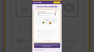 Preschool Math Worksheets: Shape Tracing Adventure