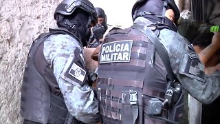 Vejam imagens reais da operação no Rio de Janeiro - Diretor Elias Junior