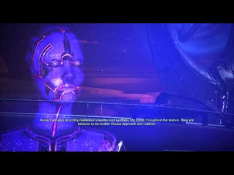 Mass Effect 1: Avina talks the Citadel attack