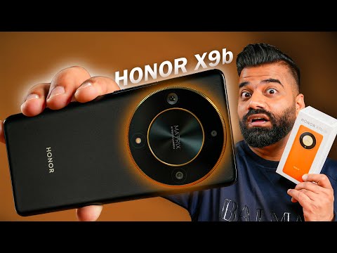 Honor X9b 5G Unboxing & First Look - Smartphone with AirBag?🔥🔥🔥