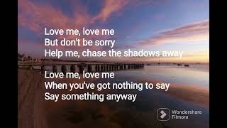 Say Something Anyway (Bellefire) - Lirik Video
