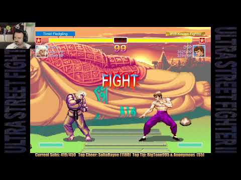 Ultra SF2 Birthday Week FUN! MP pt33 - Fei Long vs. BROKEN V.Ken