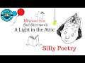 10 Poems from A Light in the Attic by Shel Silverstein (funny poetry)