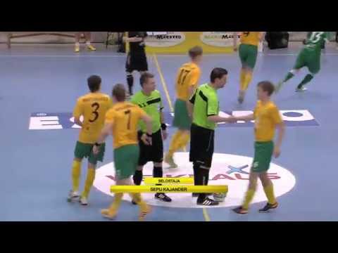Ilves FS-GFT 2-0 (1-0) Futsal-Liiga 17.10.2014 kooste
