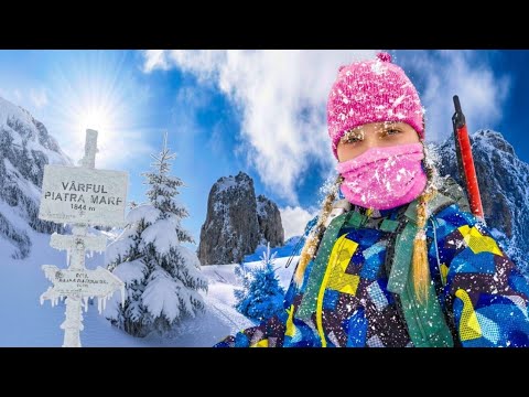 Am crezut că sunt în LAPONIA! ❄️ Ce am găsit deasupra norilor în Piatra Mare ?