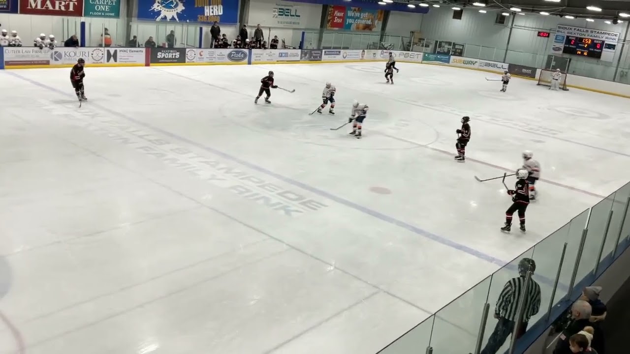 Game 13: 3-0 Sioux Falls: Bentley scores with an assist from Parker