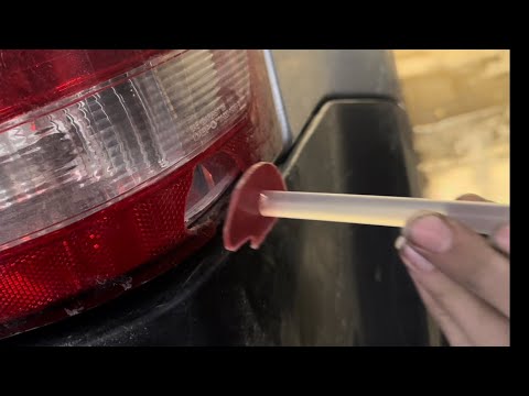low cost “repair” BROKEN TAILLIGHT without replacing (plastic welding acrylic)