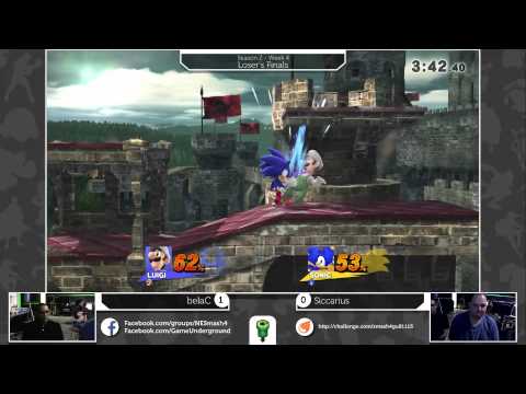 S4GU (Loser's Finals): belaC (Luigi) vs Siccarius (Sonic)