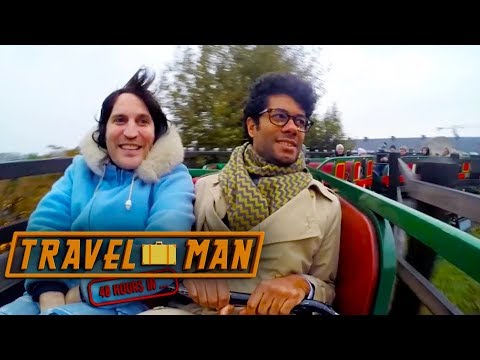 Richard Ayoade and Noel Fielding Visit Tivoli Theme Park | 48hrs in...Copenhagen