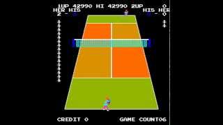 Arcade Game: Pro Tennis (1982 Data East)