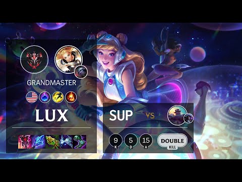 Lux Support vs Braum - NA Grandmaster Patch 11.7