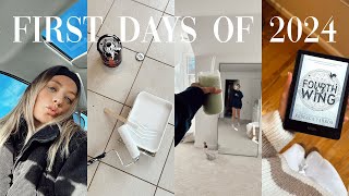 first few days of the new year! | home renovations (& FAILS!) + starting new habits