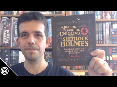 Resenha - O GRANDE LIVRO DE ENIGMAS DE SHERLOCK HOLMES - Leitura 565