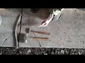 How to fix a bent woodstove baffle burn tube